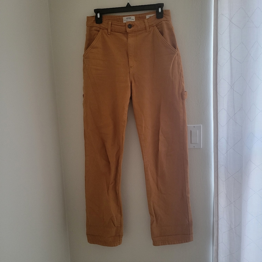 Cotton-On Orange Carpenter Jean / Size 6